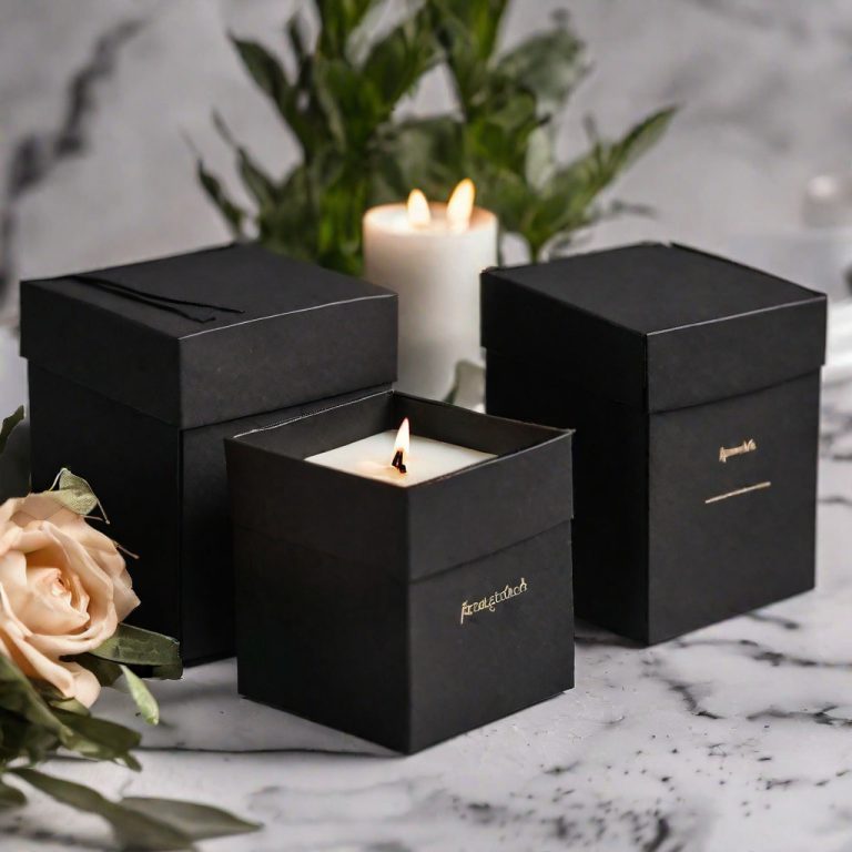 black candle boxes