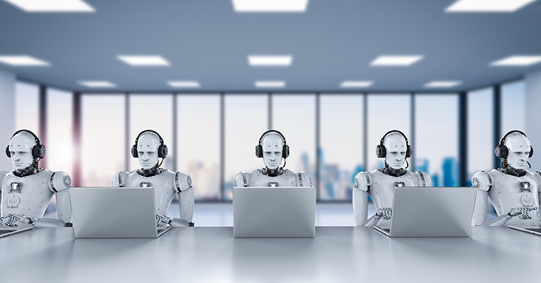 How does AI enhance customer support in help desk outsourcing?